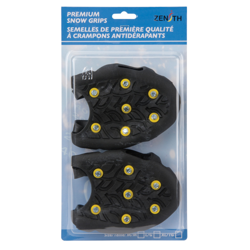 Heavy-Duty Anti-Slip Ice Cleats, Steel, Stud Traction, Medium Kelford