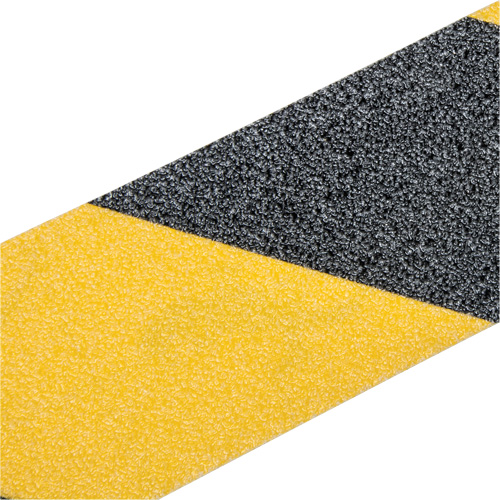 Premium Anti-Skid Tape, 2" x 60', Black & Yellow Kelford