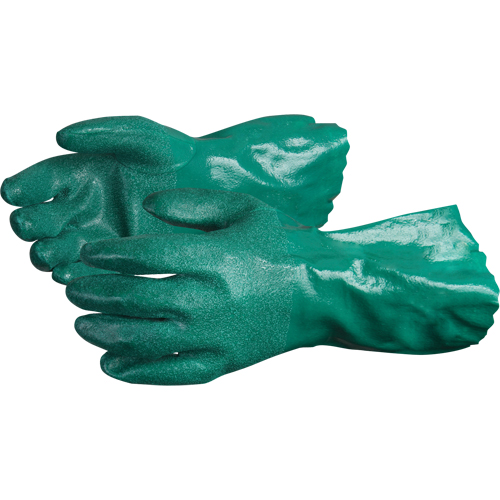 Gants Chemstop avec prise en poudre de c&eacute;ramique, Taille Moyen/8, 12" lo, Nitrile, Doublure en Jersey de coton, 40-mil Kelford