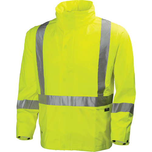 Veste imperm&eacute;able Narvik , Polyester, Jaune lime haute visibilit&eacute;, Petit Kelford