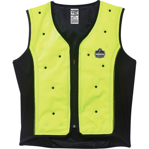 Vestes refroidissantes &agrave; &eacute;vaporation s&egrave;che Chill-Its 6685, Moyen, Jaune lime haute visibilit&eacute; Kelford