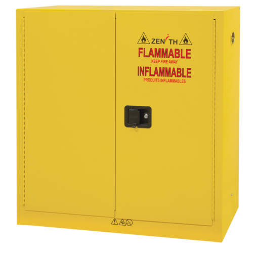 Armoire pour produits inflammables, 24 gal., 2 Porte(s), 43" La x 44" h x 12" p Kelford