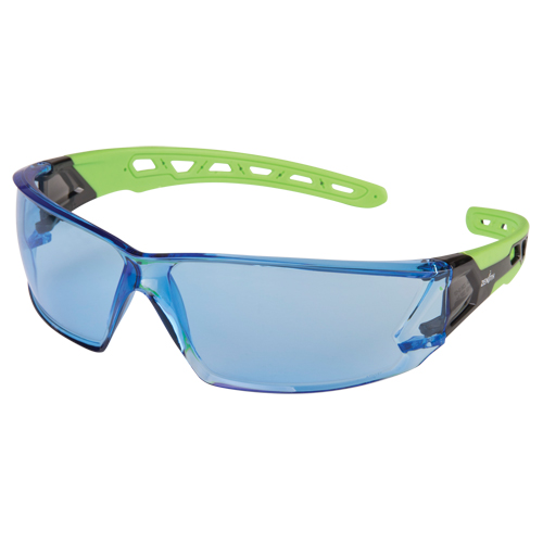 Z2500 Series Safety Glasses, Blue Lens, Anti-Scratch, ANSI Z87+/Meets/Exceeds CSA Z94.3 Kelford