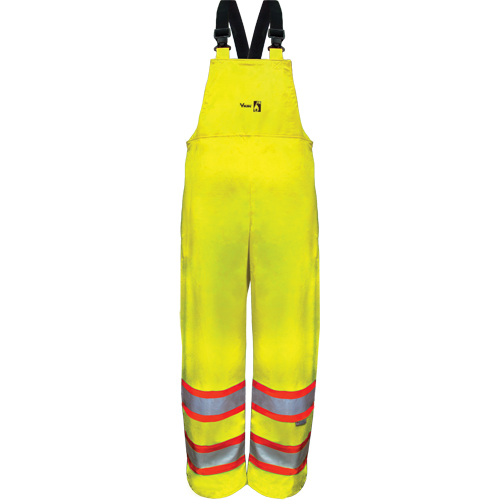 Hi-Vis FR/PU Safety Rain Bib Pants, 4X-Large Kelford