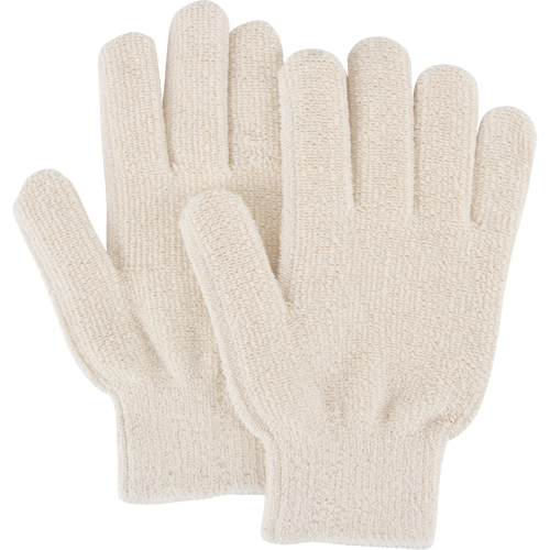 Heat-Resistant Gloves, Terry Cloth, Large, Protects Up To 212° F (100° C) Kelford