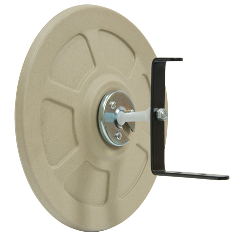 Convex Mirror with Bracket, Indoor/Outdoor, 12" Diameter Kelford