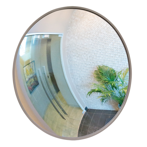 Convex Mirror with Bracket, Indoor/Outdoor, 26" Diameter Kelford
