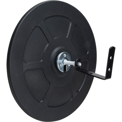 Convex Mirror with Bracket, Indoor/Outdoor, 12" Diameter Kelford