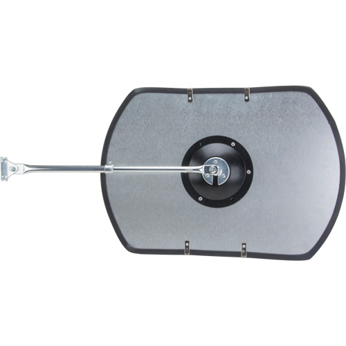 Miroir convexe rectangulaire/rond avec bras t&eacute;lescopique, 12" h x 18" la, Int&eacute;rieur/Ext&eacute;rieur Kelford