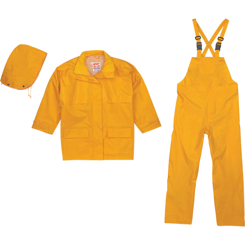 V&ecirc;tement imperm&eacute;able Open Road 150D 3 pi&egrave;ces ind&eacute;chirable, Polyester, Petit, Jaune Kelford