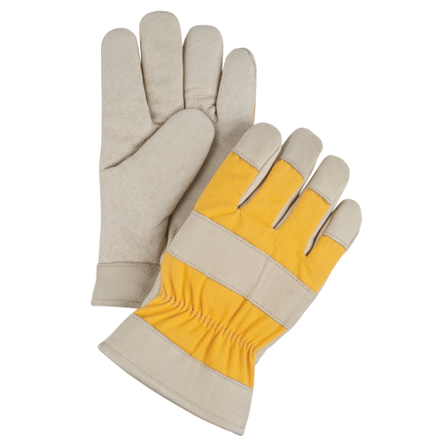 Premium Winter-Lined Work Gloves, Medium, Grain Pigskin Palm, Foam Fleece Inner Lining Kelford