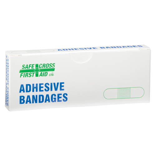 Bandages, Rectangular/Square, 3", Plastic, Non-Sterile Kelford