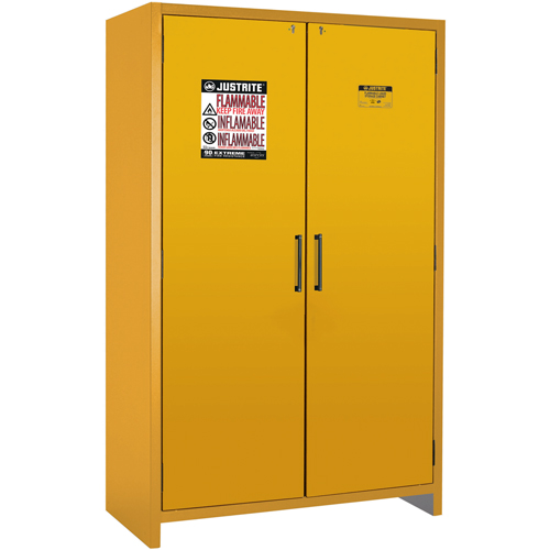 Armoire d'entreposage 90 minutes s&eacute;curitaire et conforme &agrave; la norme EN, 45 gal., 2 Porte(s), 46,97" La x 76,89" h x 24,21" p Kelford