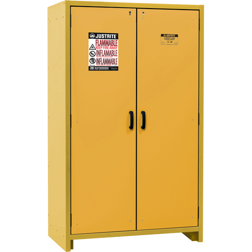 Armoire d'entreposage 30 minutes s&eacute;curitaire et conforme &agrave; la norme EN, 45 gal., 2 Porte(s), 45,83" La x 76,65" h x 24,21" p Kelford