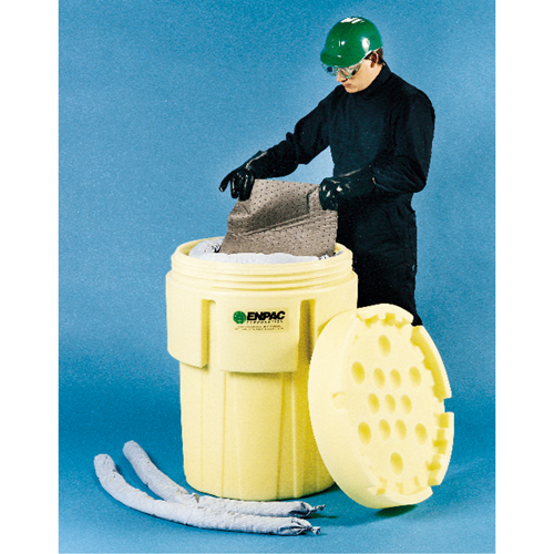 Poly-Overpack&reg; 65 Salvage Drum, 65 US gal., Stationary Kelford