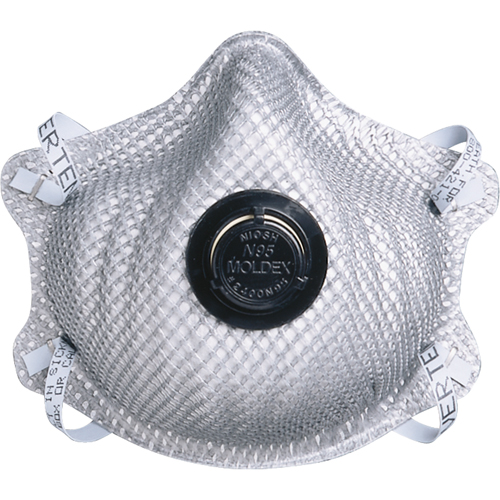 Respirateurs contre les particules 2400, N95, Certifi&eacute; NIOSH, Grand/Moyen Kelford