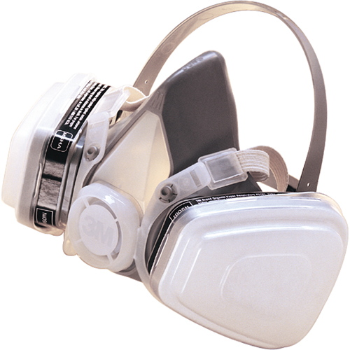 Respirateur jetable &agrave; demi-masque P95 peinture &agrave; pulv&eacute;riser/pesticides, &eacute;lastom&egrave;re/Thermoplastique, Moyen Kelford