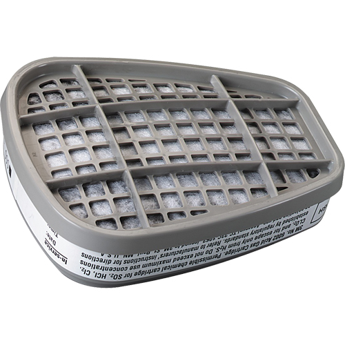 6000 Series Respirator Cartridges, Gas/Vapour Cartridge, Acid Gas Kelford