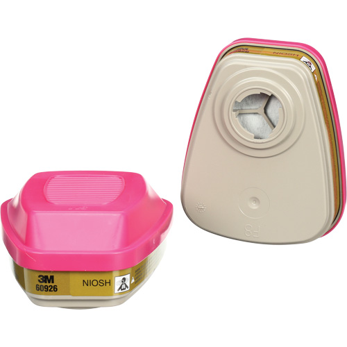 6000 Series Respirator Cartridges, Gas/Vapour Cartridge, Multi-Gas/Vapour/P100 Kelford