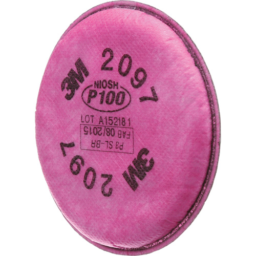 Pr&eacute;filtres pour respirateurs s&eacute;rie 2000, Filtre contre les particules, Vapeurs organiques/P100 Kelford