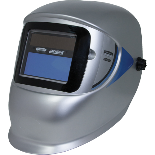 WH40 Variable ADF Welding Helmet, 3.77" L x 1.65" W View Area, 9 - 13 Shade Range, Silver Kelford