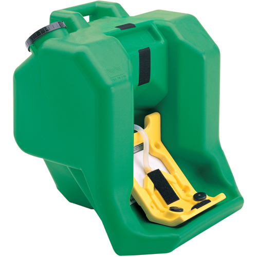 Douche oculaire portative, Aliment&eacute; par gravit&eacute;, Capacit&eacute; 16 gal., Conformit&eacute; ANSI Z358.1 Kelford