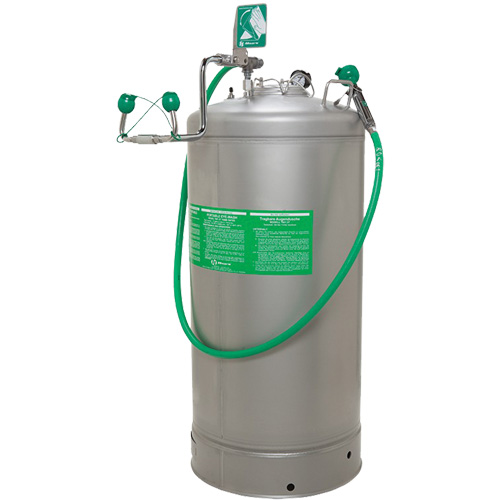 Portable Eyewash Stations, Pressurized, 37 gal. Capacity, Meets ANSI Z358.1 Kelford
