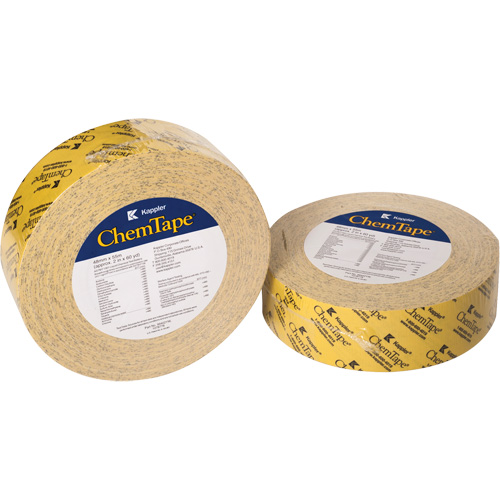 Ruban r&eacute;sistant aux produits chimiques ChemTape, 50,8 mm (2") x 50 m (164'), Jaune Kelford