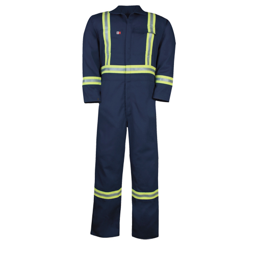 Combinaison non doubl&eacute;e Westex UltraSoft, Taille 34/36, Bleu marine, 12,4 cal/cm2 Kelford