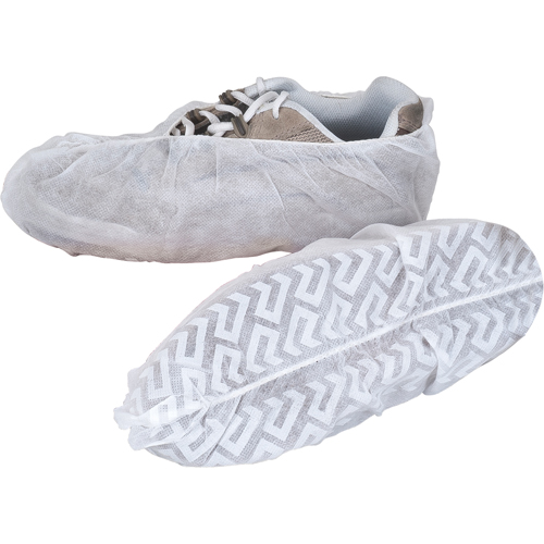 Shoe Covers, X-Large, Polypropylene, White Kelford