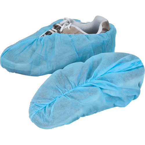 Shoe Covers, Large, Polypropylene, Blue Kelford