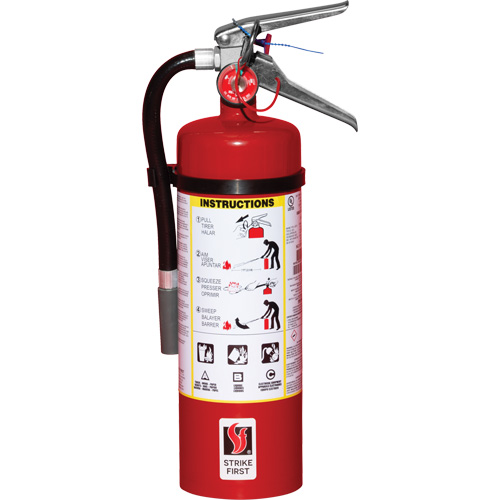 Extincteur d'incendie, ABC, Capacit&eacute; 5 lb Kelford
