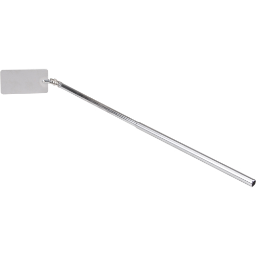 Inspection Mirror, Rectangular, 3-3/4" L x 2" W, Telescopic Kelford