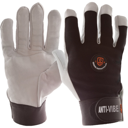Gants antivibrations Air Glove, Taille Moyen, Paume Cuir perl&eacute; Kelford