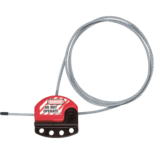 Adjustable Cable Lockouts, 3' Length Kelford