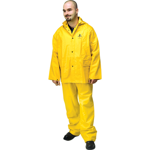 RZ500 Flame Resistant Rain Suit, Small, Yellow Kelford