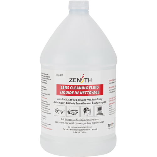 Anti-Fog Lens Cleaner Refill, 3.78 L Kelford