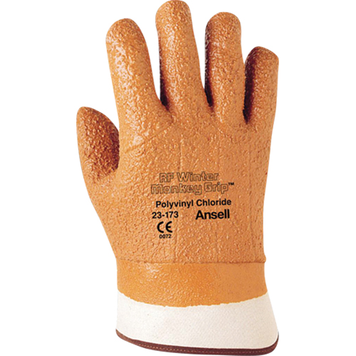 Gants d'hiver Monkey Grip 23-173, 10/T-Grand, R&ecirc;vetement PVC, Enveloppe en Mousse Kelford