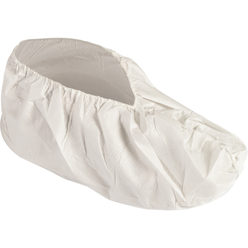 KleenGuard A40 Shoe Covers, X-Large, Vinyl, White Kelford