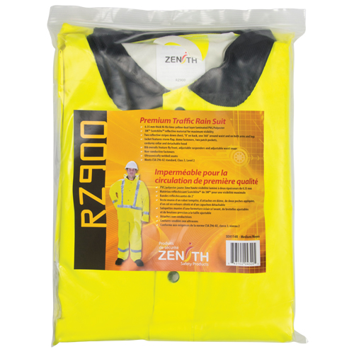 Imperm&eacute;able pour la circulation de premi&egrave;re qualit&eacute; RZ900, Polyester/PVC, Moyen, Jaune lime Kelford