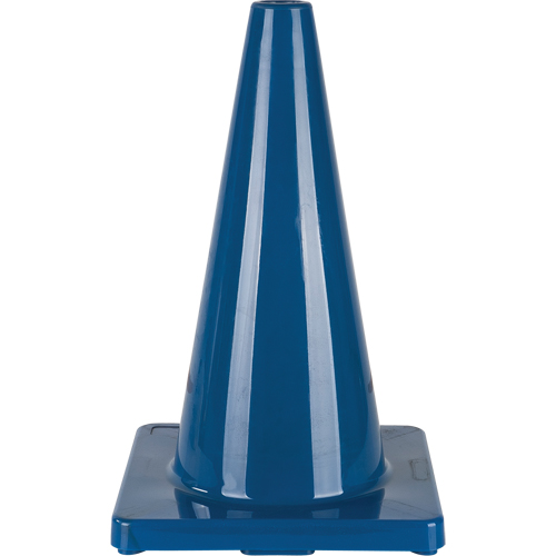 Coloured Traffic Cone, 18", Blue Kelford