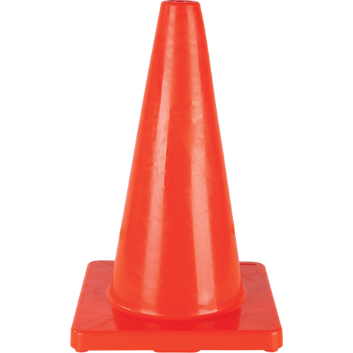 Coloured Traffic Cone, 18", Orange Kelford