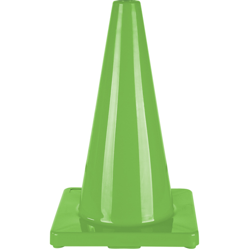 C&ocirc;ne de couleur pour la signalisation, 18", Vert Kelford