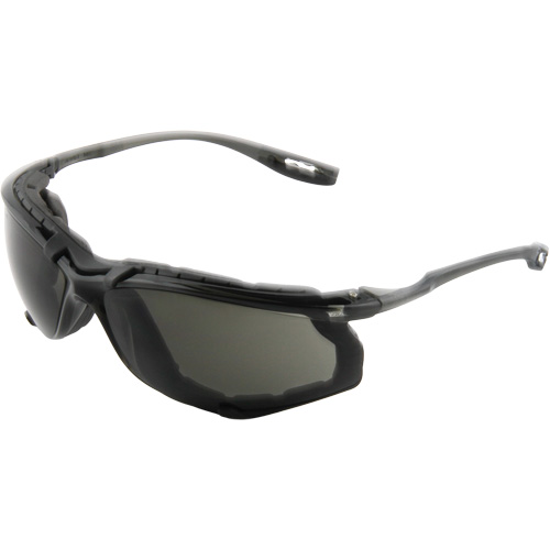 Virtua Safety Glasses with Foam Gasket, Grey/Smoke Lens, Anti-Fog, ANSI Z87+/Meets/Exceeds CSA Z94.3 Kelford