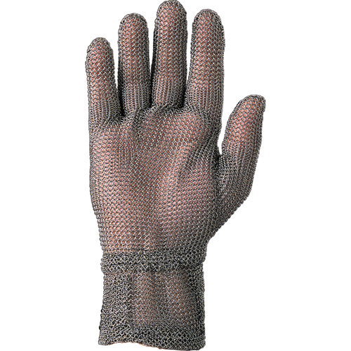 2" Cuff Mesh Glove, Size Small/7, Stainless Steel Shell, ANSI/ISEA 105 Level 5 Kelford