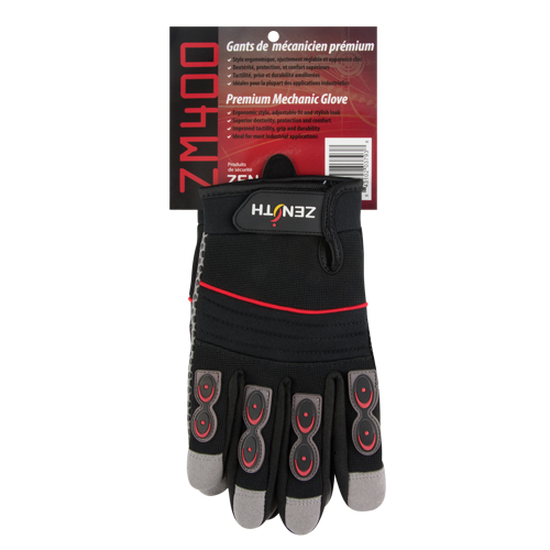 ZM400 Premium Mechanic's Gloves, Synthetic Palm, Size 2X-Large Kelford