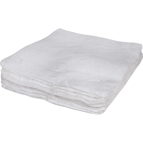 Premium Meltblown Sorbent Pads, Oil Only, 30" x 30", 50 gal. Absorbancy Kelford