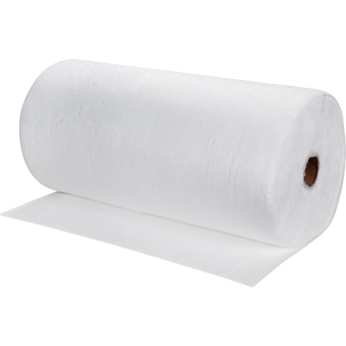Premium Meltblown Sorbent Rolls, Mediumweight, 150' L x 30" W, 40 gal. Absorbancy Kelford