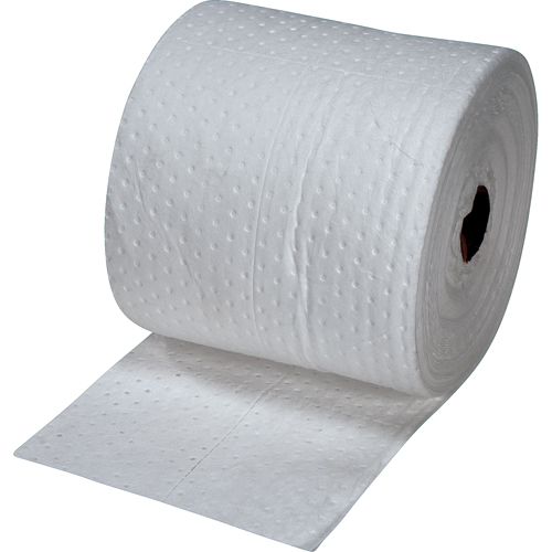 Premium Laminated (SMS) Sorbent Rolls, Heavyweight, 150' L x 15" W, 25 gal. Absorbancy Kelford