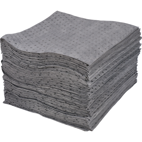 Premium Laminated (SMS) Sorbent Pads, Universal, 15" x 17", 30 gal. Absorbancy Kelford